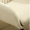 thumbnail image 2 of Roundhill Furniture Tuchico Contemporary Fabric Accent Chair, Tan, 2 of 14
