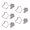 D, variant on Pack of 5 Halloween Biscuit Molds Cookie Molds Devil Shape Biscuit Cutter Cookie Tool Present for Baking Enthusiasts