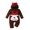 Coffee, variant on Winter Clothes Xmas Boys Cute Cartoon Deer Long Sleeve Hooded Romper Jumpsuit Christmas Outfits Costumes for Kids