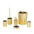 thumbnail image 3 of Bath Accessory Set Milano Gold, 3 of 4