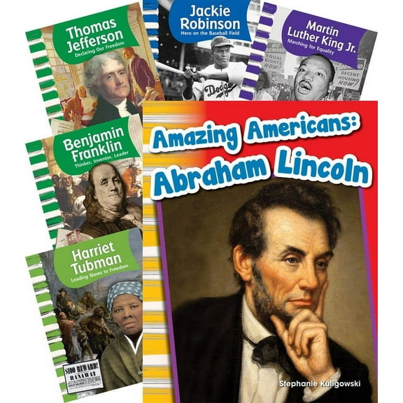 Social Studies: Informational Text: Famous Americans 6-Book Set (Other)