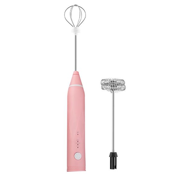 Billuyoard Espumador de leche USB recargable de mano eléctrico fabricante de espuma de 3 velocidades ajustable para Lattes Cappuccino Matcha Chocolate Cocina y Comedor Billuyoard HA025285-00