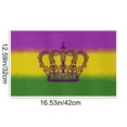 thumbnail image 3 of TanSiDing Mask Lobster Iris Mardi Gras Placemats Seasonal Carnival Holiday Table Mats for Party Kitchen Dining Decoration 42*32cm, 3 of 7