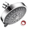 thumbnail image 1 of Cabezal de ducha de acero inoxidable ajustable con 5 modos, boquilla de baño G1/2 para inodoro., 1 of 12