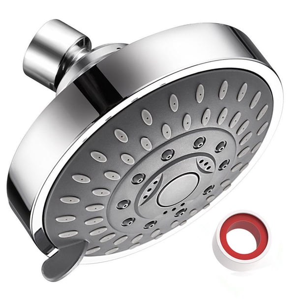 Cabezal De Ducha Para Baño, Boquilla De Baño Ajustable G1/2 De Fácil Limpieza A Prueba De Herrumbre Para La Familia