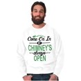 thumbnail image 5 of Christmas Come On In Chimney Is Open Sweatshirt for Men or Women, 5 of 6