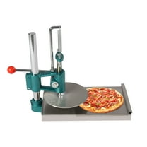 Dwellnix Stainless Steel Hand Press Dough Flattening Machine Pizza Dough Press Machine