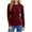 Wine, variant on BLVB Cable Knit Sweaters for Women Cozy Pullover Knit Fall Outfits Long Sleeve Crewneck Cute Winter Clothing