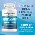 thumbnail image 2 of 100% Pure 5-HTP Mood Sleep Support Supplement with Calcium 60 Caps, 2 of 6