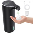 thumbnail image 2 of 3X Dispensador de JabóN AutomáTico Negro, Dispensador de JabóN de Espuma, Dispensador de JabóN AutomáTico Recargable Sin Contacto para Cuarto de BañO, 2 of 5