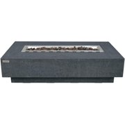 Elementi Hampton Fire Table - Dark Grey - Propane