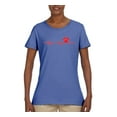 thumbnail image 3 of Dog Heartbeat | Paw Print EKG Lifeline | Veterinarian Vet Tech Dog Lover Womens T-Shirt, Light Blue, Small, 3 of 5
