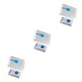 thumbnail image 1 of Matsuzay Doorbells Wireless Battery Powered Flashing Light Home Digital Remote Receiver Chime Intelligent Control Gate Hotel System Room Type1 NO1, 1 of 6