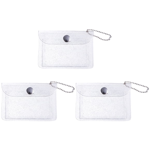 3Pcs Mini bolso Monedero Mujer Cartera Chica Tarjeta Bolsa Paquete de tarjetas Bolsa simple