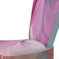 thumbnail image 3 of Designart "Luxury Purple Turquoise Marble Liquid Art" Upholstered Modern Accent Chair and Arm Chair, 3 of 5