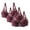 Wine, variant on 3 Pack Plus Size Push Up Bras for Women Lace Bralettes V Neck Underwire Bra with Adjustable Straps for Everyday T-Shirt Bra