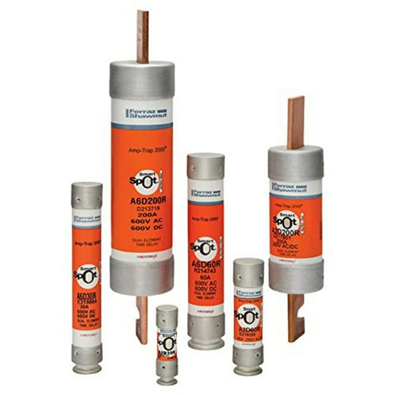 Ferraz Shawmut A6D70R Amp-Trap 2000 ; Class RK1 Time-Delay Blade Fuse; 70 Amp