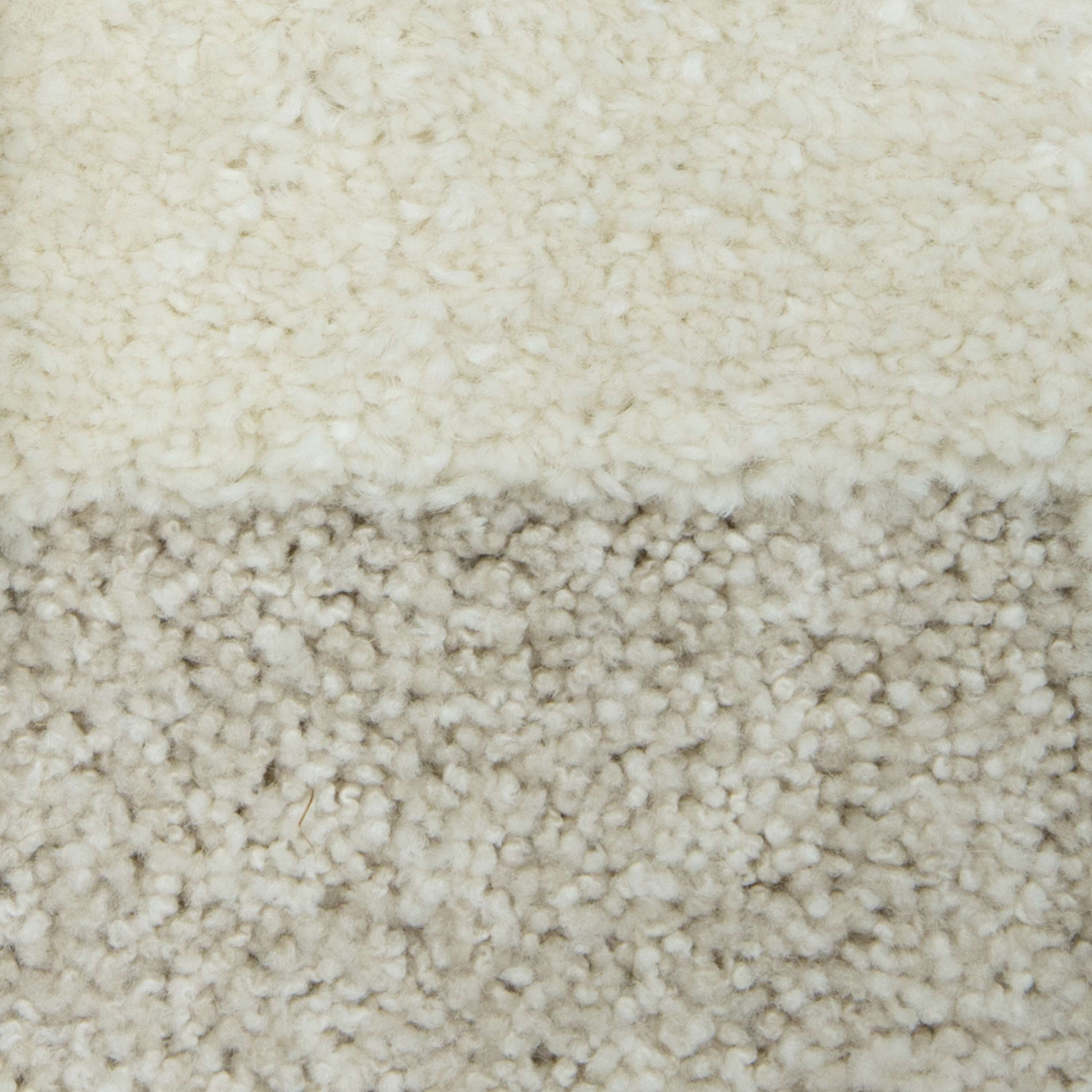 Mainstays Plush Check Ivory Indoor Runner Rug, 1 ft 11 in x 6 ft
