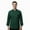 Green, variant on Men’s 3/4 Sleeve Yellow Chef Coat with Black Piping, Double-Breasted Kitchen Uniform Jacket, Size [XS–6XL]
