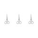 thumbnail image 5 of Seitruly Tijeras para bigote resistentes al desgaste, herramientas de limpieza convenientes a la moda, cortadora de belleza, fiesta de negocios, ronda Type1 NO1 Seitruly CBP269049, 5 of 6