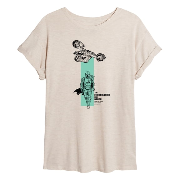 Star Wars - Color Block Relaxed Fit T-Shirt