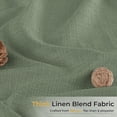 thumbnail image 4 of EcoNesxp 1 Pce Rideau en Lin Vert Sauge 1 Pouce de long, 4 of 5