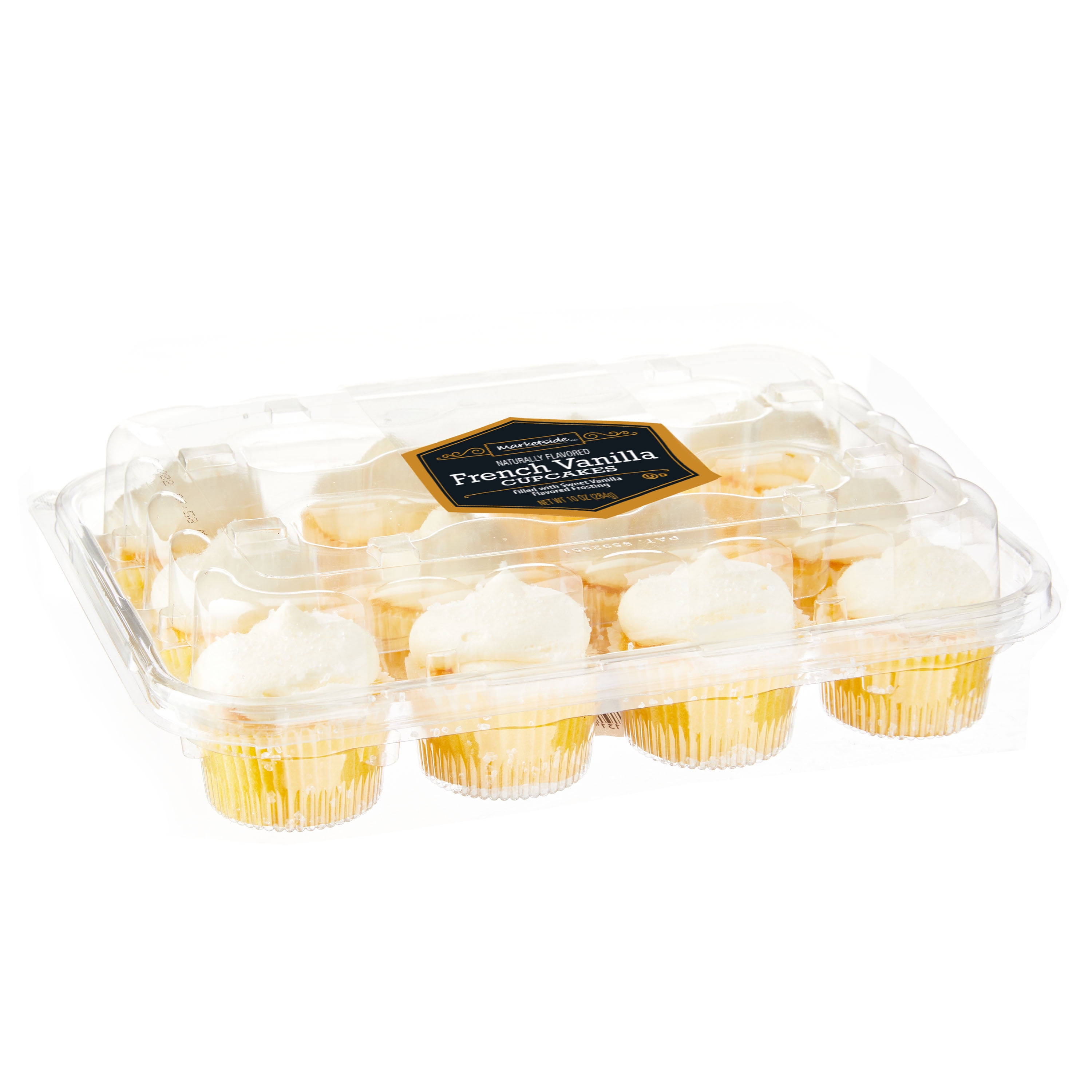 tekst Zoeken Raadplegen Marketside French Vanilla Mini Cupcakes, 10 oz, 12 Count - Walmart.com