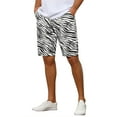thumbnail image 5 of NOMADIC NOOK Animal Print Shorts for Men's Regular Fit Summer Shorts Pants 2 Pack, 5 of 5