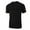 Black1, variant on Lmnyox Athletic Tops Men's Summer Quick Dry Short Sleeve T Shirts Solid Color Crew Neck Sport Running Shirts
