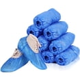 thumbnail image 1 of 100 Premium Disposable Boot Shoe Covers Thick Water Resistant Protective Foot Booties, 1 of 4