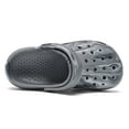thumbnail image 6 of Ballaza Kids Camo Garden Clogs - Comfortable, Colorful Slip-On Clog Mules for Boys and Girls - Perfect for Beach, Pool, and Everyday Wear,Grey/White,Todder 6, 6 of 7
