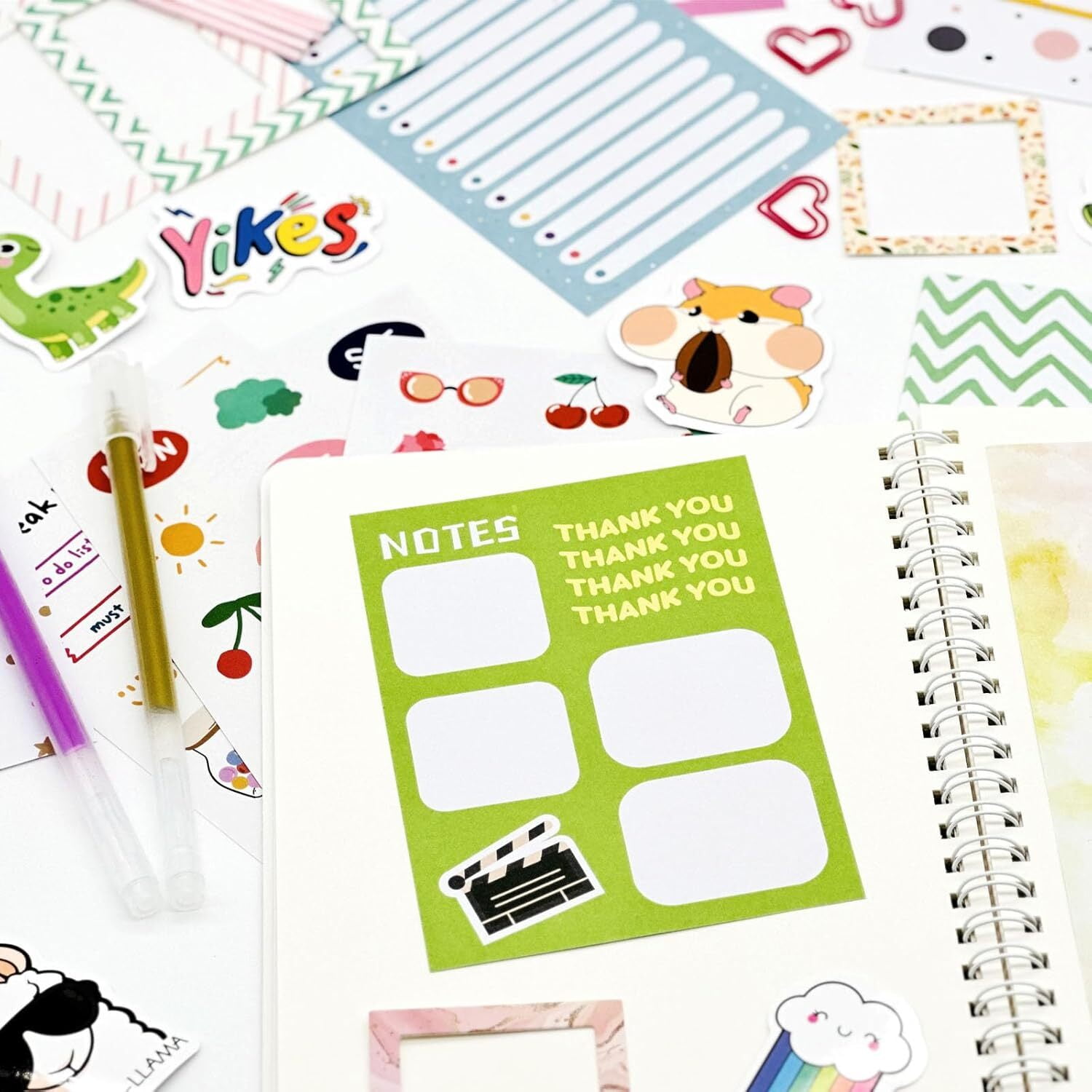 LQQBOX DIY Journal Kit, Journal Set for Teenage Girls and Scrapbook & Diary Supplies Set, Journaling Art Crafts Kit Teen Girl Birthday Gifts Ideas for 8-14 Years and Up - Pink