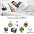 thumbnail image 3 of Reloj Despertador con Radio, Reloj Despertador FM Pantalla LED Grande, Atenuador de Brillo Ajustable Y Repetición, Reloj LED Simple BLESIY Despertador de radio FM, 3 of 6