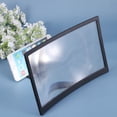 thumbnail image 3 of HEMOTON Cellphone Stand Curved Mobile Phone Stand Curved Screen Magnifier 25*19CM Black, 3 of 8