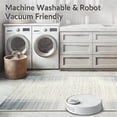thumbnail image 5 of ODIKA 9'x12' Machine Washable Non-Slip Area Rug, Non Slip Grey Camper Stair Featuring Interwoven and Dot Motif Design High Traffic Rug, Ivory, 104735, 5 of 7