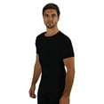 thumbnail image 4 of 100% Tencel Slim Fit Undershirt Crew Neck With Sweat-Proof Underarm Shields, 4 of 6