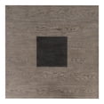 thumbnail image 3 of Furniture of America Garth 54" Square Indoor Dining Table, Rustic Oak and Dark Walnut, 3 of 9