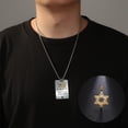 thumbnail image 6 of FANYX 2-Sided Bring Them Home Now Necklace, Israel Star of David Necklace., 6 of 6