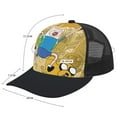 thumbnail image 2 of Adventure Time Adult Baseball Cap Adjustable Sun Visor Hat Prints Trucker Hats Skull Cap Headwear for Men Women, 2 of 6