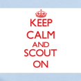 thumbnail image 2 of CafePress - Keep Calm And Scout ON Body Suit - Baby Light Bodysuit, Size Newborn - 24 Months, 2 of 4