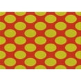 thumbnail image 1 of Ahgly Company Indoor Rectangle Patterned Neon Red Area Rugs, 3' x 5', 1 of 1