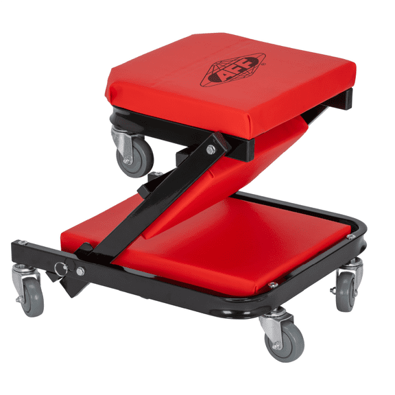 American Forge & Foundry 2 in 1 Professional 40" Folding Creeper - 450 Lbs. Capacity