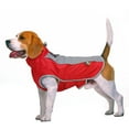 thumbnail image 2 of Pet Artist Waterproof Dog Coat Winter Fleece Clothes Reflective Pet Jacket Jack Russell Pug, 2 of 18