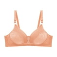 thumbnail image 5 of Sngxgn Women's No Side Effects Underarm and Back-Smoothing Comfort Wireless T-Shirt Bra(Pink,95B), 5 of 5
