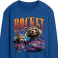 thumbnail image 3 of Marvel Guardians of the Galaxy - Rocket Raccoon - Men's Long Sleeve Graphic T-Shirt, 3 of 5