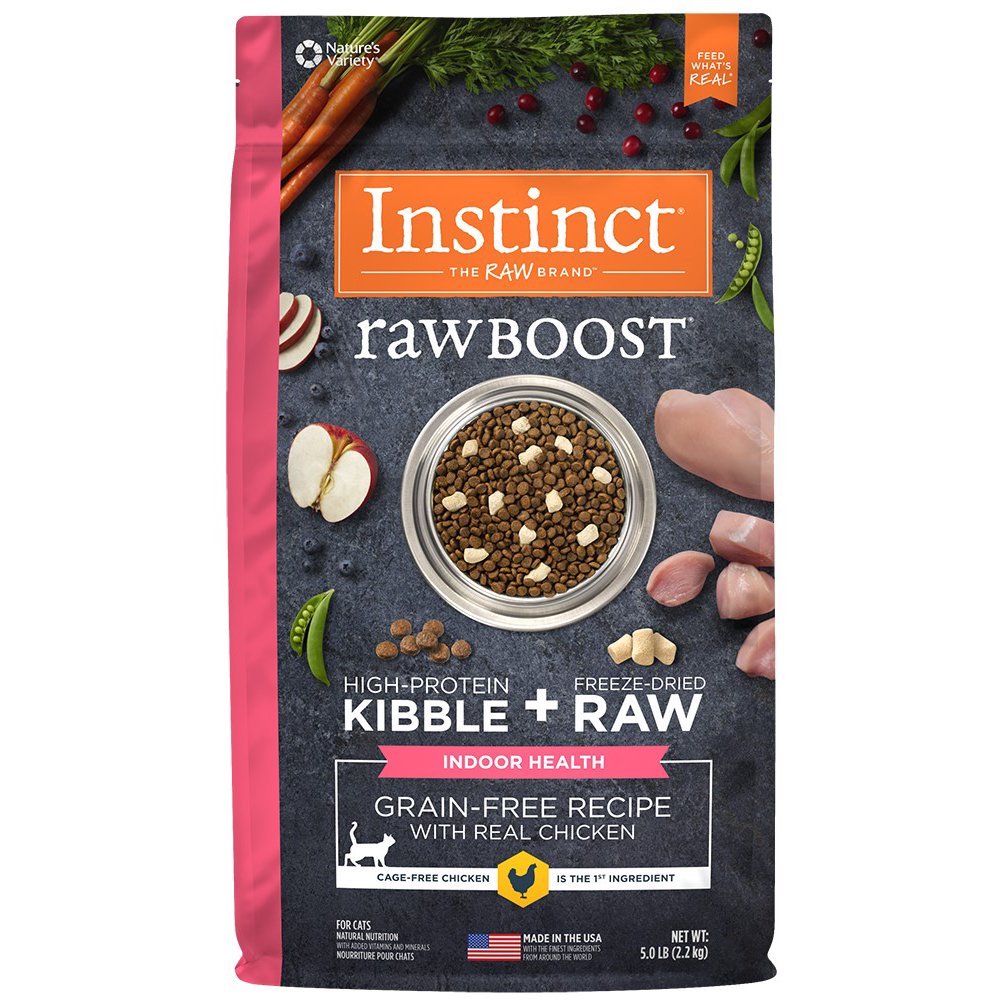 Instinct Raw Boost Indoor Health GrainFree Recipe with Real Chicken