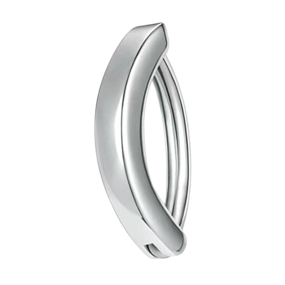 Maytalsory Belly Piercing Hoop 1.6mm Accessory 14G Belly Button Rings hoop features a Women Men Argent