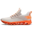 thumbnail image 3 of Slip on Sneakers for Women Running Shoes Tennis Walking Shoes Ladies Gym Workout Jogging Fashion Sneaker Beige Size 8, 3 of 8