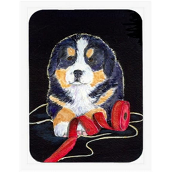 Bernese Mountain Dog Mouse Pad & Hot Pad Or Trivet