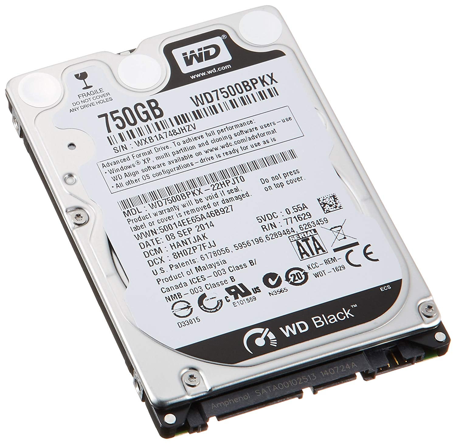 Wd Black Wd7500bpkx 750 Gb 2 5 Internal Hard Drive Walmart Com Walmart Com Wd Black Wd7500bpkx 750 Gb 2 5 Internal Hard Drive Walmart Com Walmart Com
